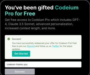 AI 编程助手 Codeium Pro 高级版免费兑换使用两个月